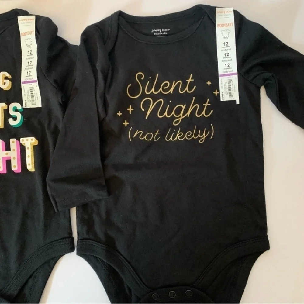 NWT. CARTER’S Black Holiday One Piece Set